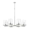 Z-Lite Callista 8 Light Chandelier, Polished Nickel & Clear 3032-8PN - alternate 7
